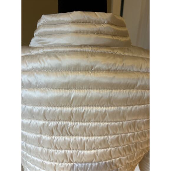 Save The Duck Ultra light Puffer Jacket Plumtech Champagne Zip NEW M pockets - Picture 9 of 16